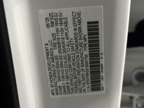 New 2026 Honda Passport RTL image 28