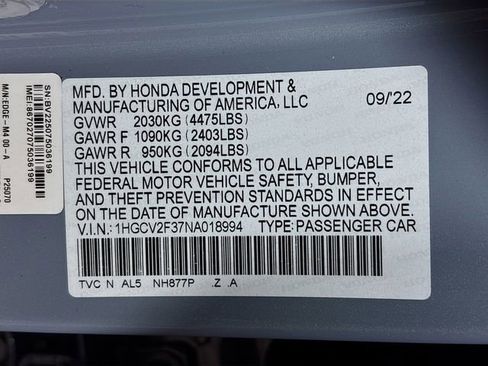 Used 2022 Honda Accord Sport image 33