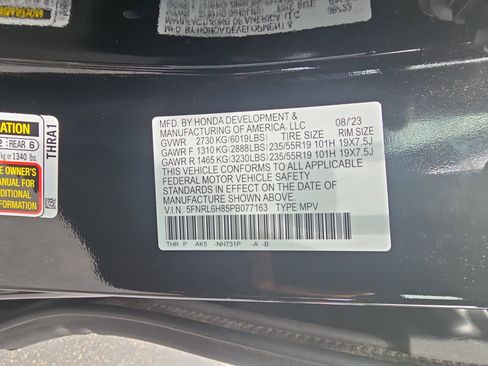 Used 2023 Honda Odyssey Touring image 36