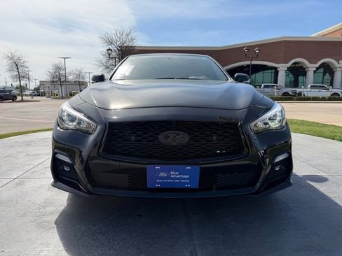 Used 2024 INFINITI Q50 Red Sport 400 w/ Black Opal Edition image 3