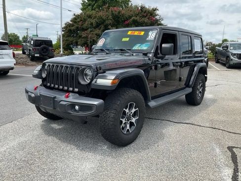 Used 2018 Jeep Wrangler Unlimited Rubicon w/ LED Lighting Group AWD/4WD image 1