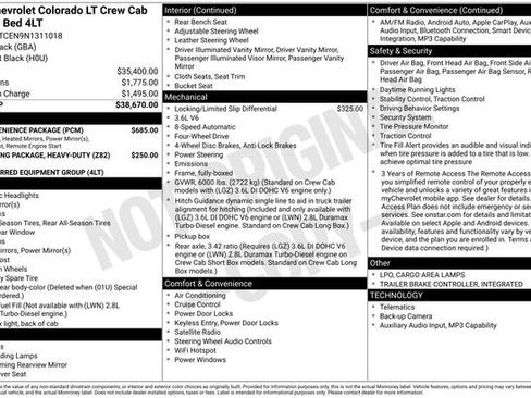 Used 2022 Chevrolet Colorado LT w/ LT Convenience Package image 5