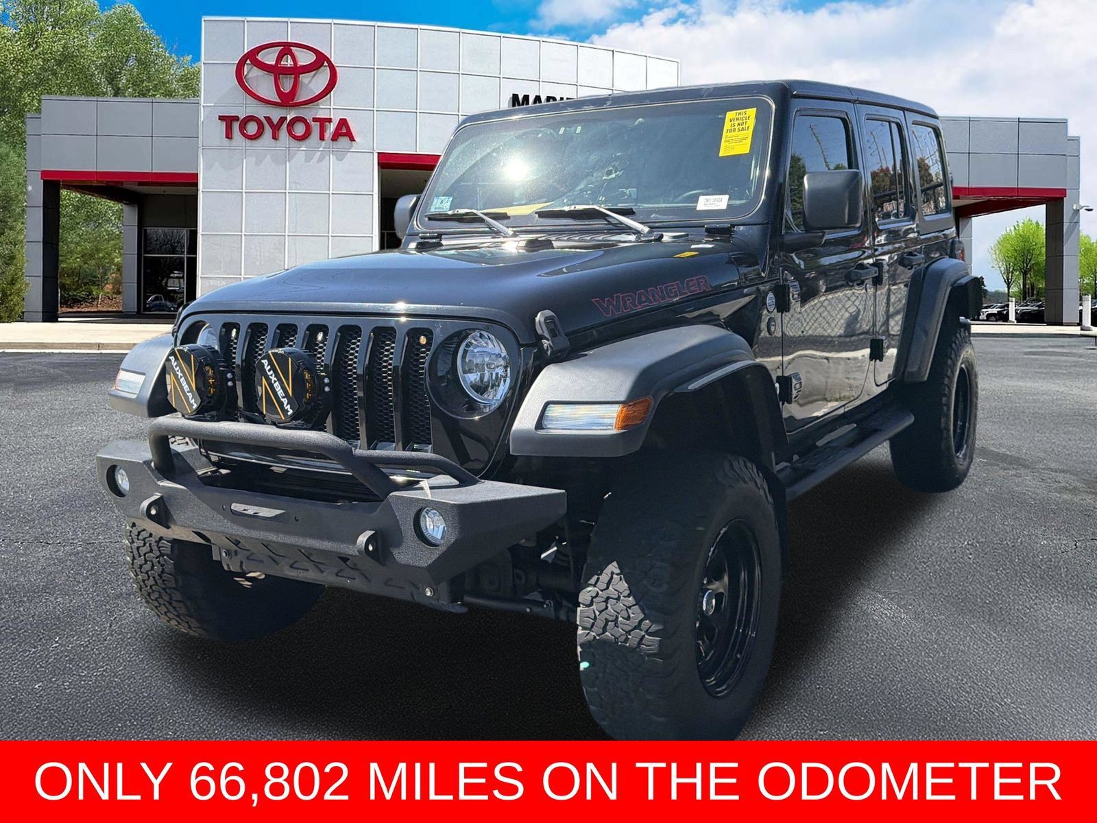 Used 2020 Jeep Wrangler Unlimited Sport AWD/4WD image 3