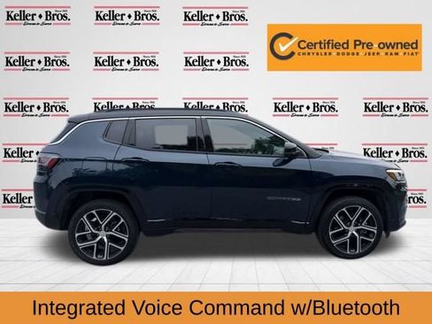 Certified 2024 Jeep Compass Limited w/ Elite Group AWD/4WD image 8