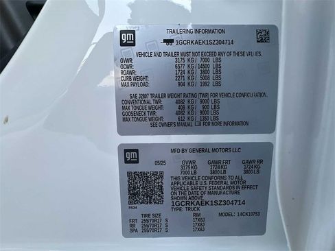 New 2025 Chevrolet Silverado 1500 W/T w/ WT Value Package image 32