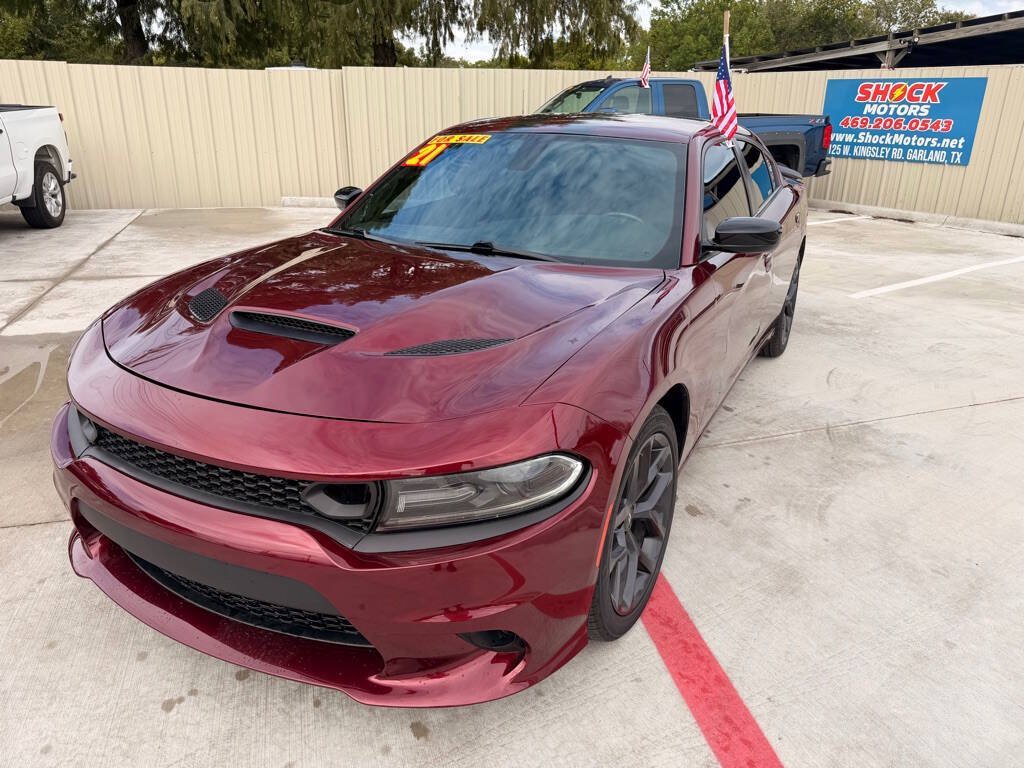 Used 2021 Dodge Charger SXT w/ Blacktop Package RWD image 1