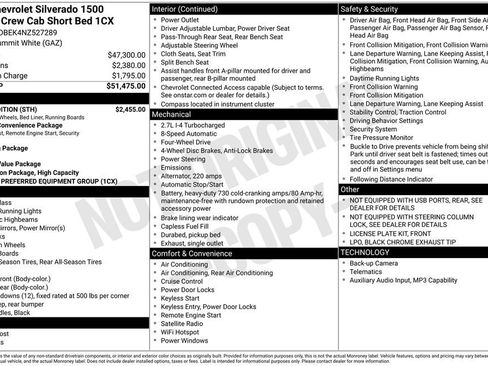 Used 2022 Chevrolet Silverado 1500 Custom w/ Rally Edition AWD/4WD image 35