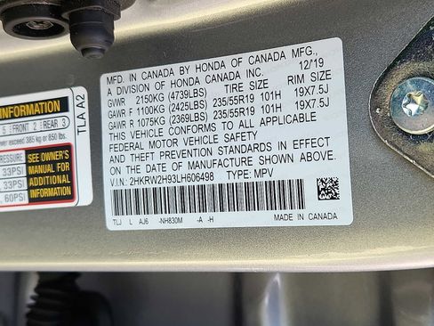 Used 2020 Honda CR-V Touring image 47