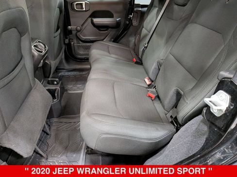 Used 2020 Jeep Wrangler Unlimited Sport AWD/4WD image 26