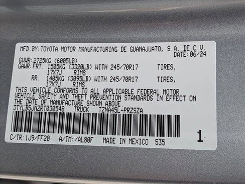 Certified 2024 Toyota Tacoma SR5 image 23