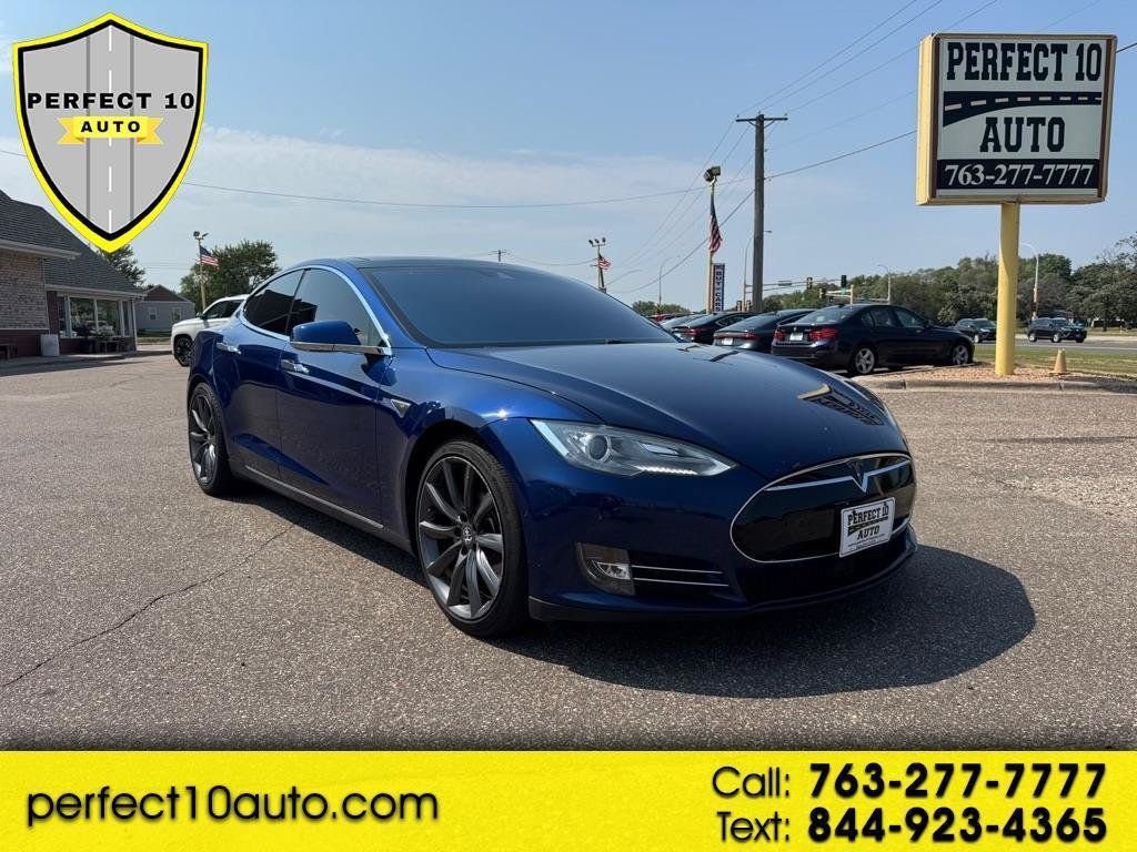 Used 2015 Tesla Model S 85D AWD/4WD image 1