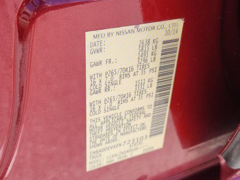 Used 2015 Nissan Frontier SV AWD/4WD image 16