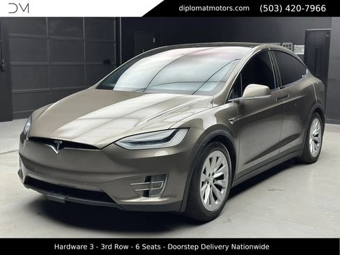 Used 2016 Tesla Model X 75D AWD/4WD image 1