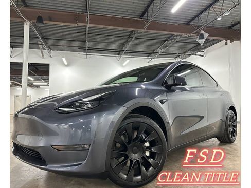 Used 2022 Tesla Model Y Long Range AWD/4WD image 1