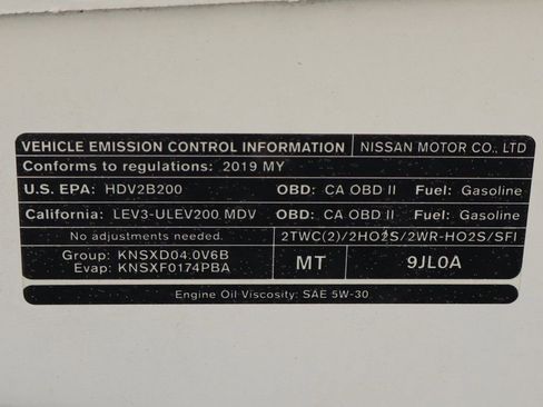 Used 2019 Nissan NV 2500 S image 16