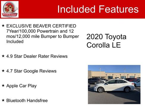 Used 2020 Toyota Corolla LE image 5