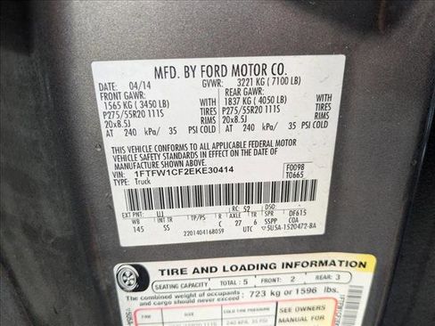 Used 2014 Ford F150 STX w/ Equipment Group 201A Mid image 14