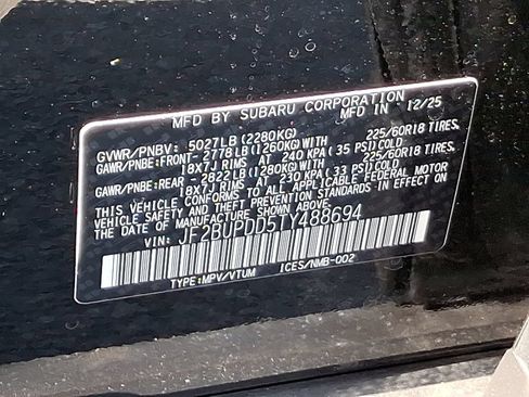 New 2026 Subaru Outback Limited AWD/4WD image 15
