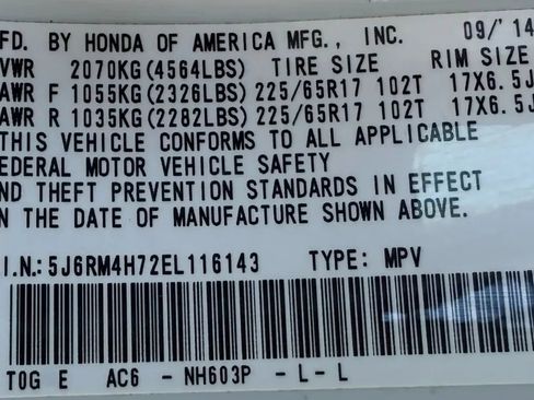 Used 2014 Honda CR-V EX-L image 29