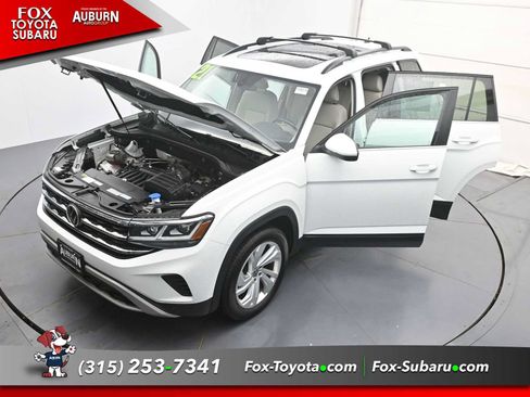 Used 2021 Volkswagen Atlas SE w/ Panoramic Sunroof Package AWD/4WD image 43