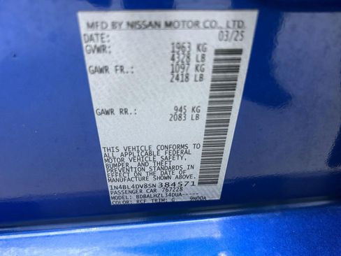 Used 2025 Nissan Altima 2.5 SV FWD image 25