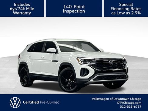 Used 2025 Volkswagen Atlas Cross Sport SE w/ Black Wheel Package image 1