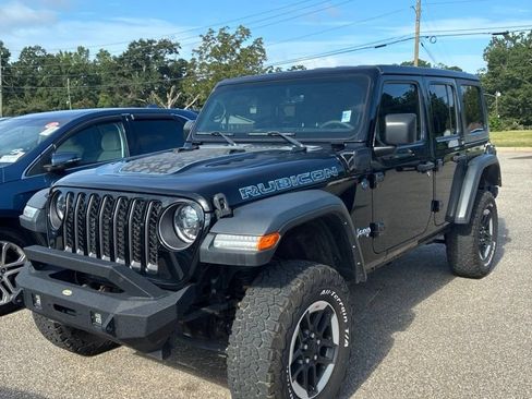 Used 2023 Jeep Wrangler Unlimited Rubicon 4xe w/ Cold Weather Group AWD/4WD image 1