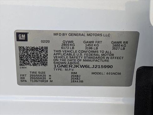 Used 2020 Chevrolet Traverse RS w/ LPO, Floor Liner Package FWD image 26