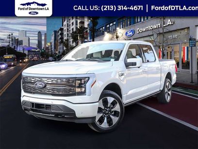 New 2025 Ford F150 Lightning Platinum