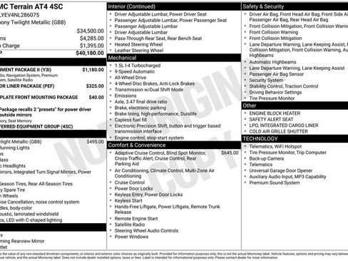 Used 2022 GMC Terrain AT4 w/ Infotainment Package II image 19