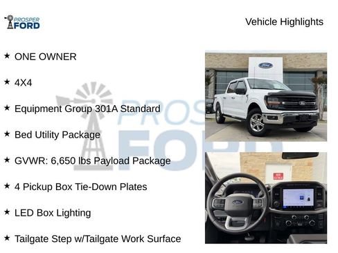 Used 2024 Ford F150 XLT w/ Bed Utility Package AWD/4WD image 5