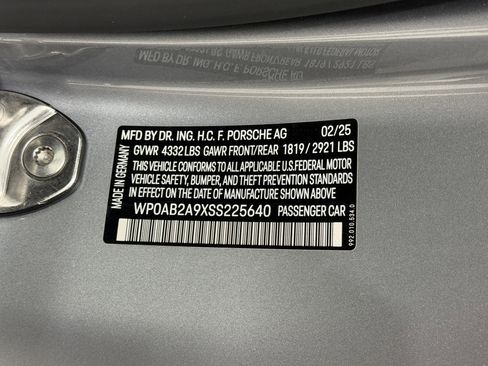 Certified 2025 Porsche 911 Carrera 4 GTS AWD/4WD image 60