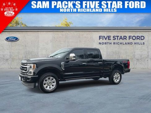 Used 2021 Ford F250 Platinum w/ FX4 Off-Road Package AWD/4WD image 4
