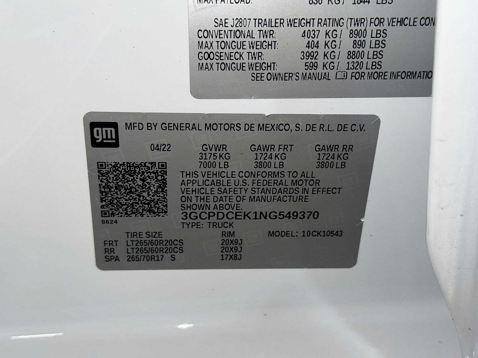 Used 2022 Chevrolet Silverado 1500 Custom Trail Boss AWD/4WD image 14