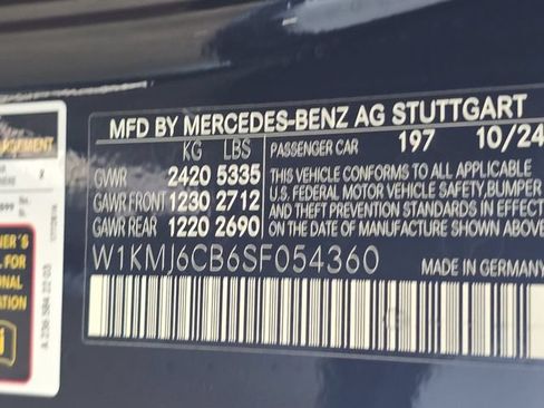 Used 2025 Mercedes-Benz CLE 53 AMG 4MATIC Coupe image 37