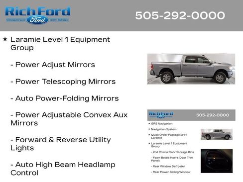 Used 2024 RAM 2500 Laramie w/ Safety Group AWD/4WD image 43