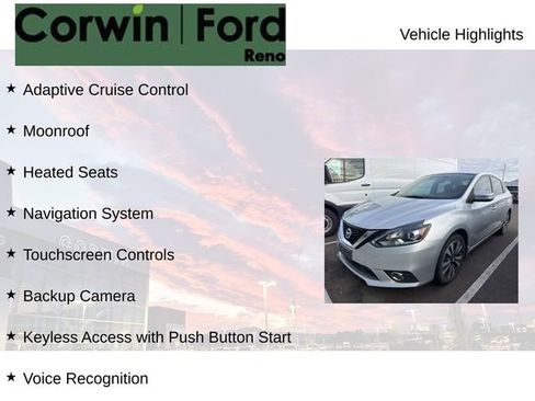 Used 2017 Nissan Sentra SL w/ SL Premium Technology Package image 8