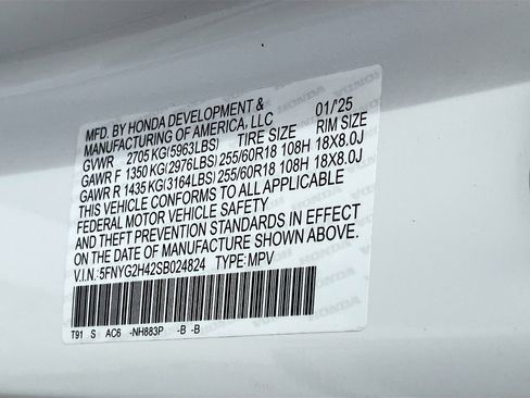 Used 2025 Honda Pilot EX-L image 31