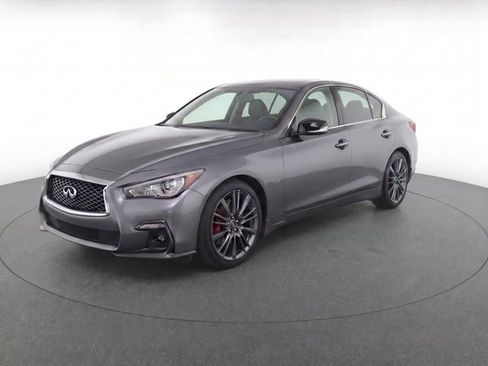 Used 2018 INFINITI Q50 Red Sport 400 w/ Proactive Package RWD image 3