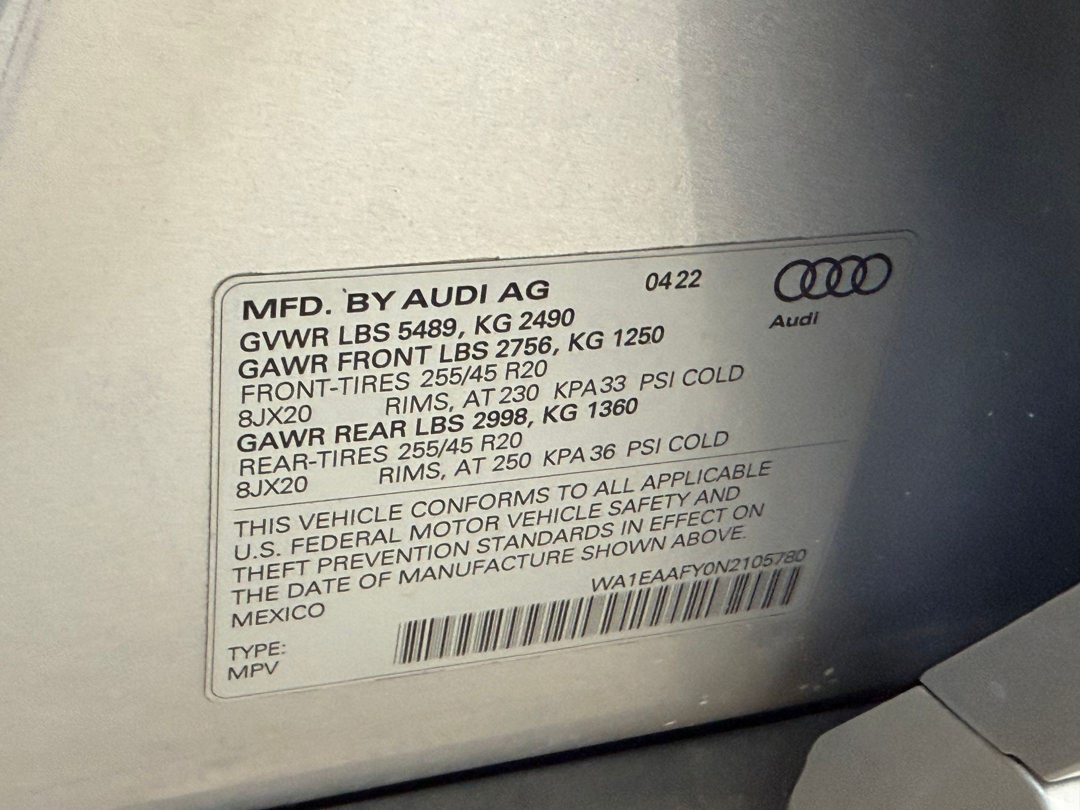 Used 2022 Audi Q5 2.0T Premium Plus AWD/4WD image 23