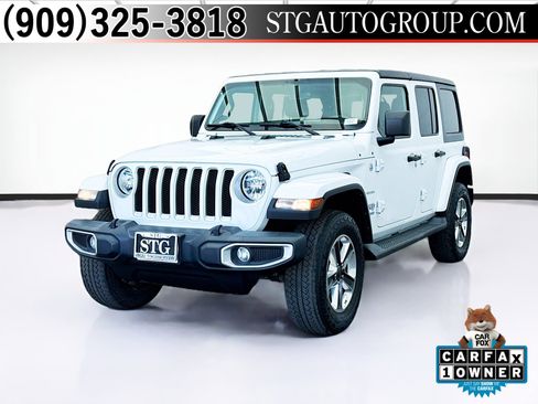 Used 2021 Jeep Wrangler Unlimited Sahara image 1