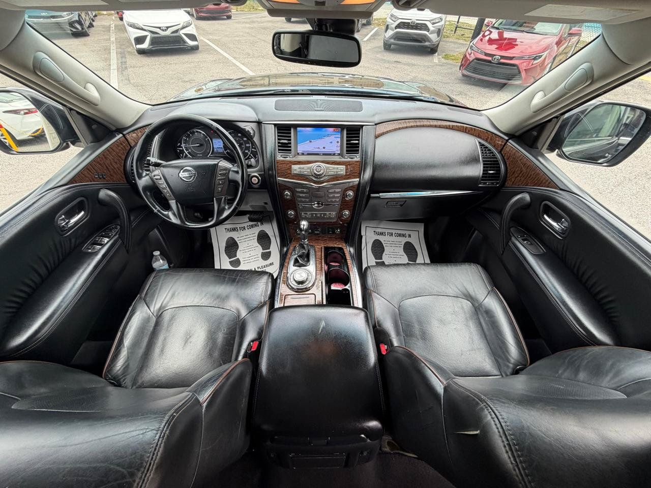 Used 2017 Nissan Armada Platinum w/ Interior Lighting Package AWD/4WD image 16