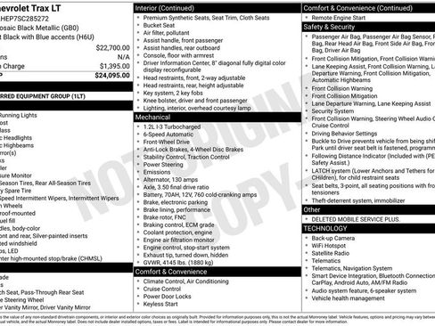 Used 2025 Chevrolet Trax LT FWD image 6