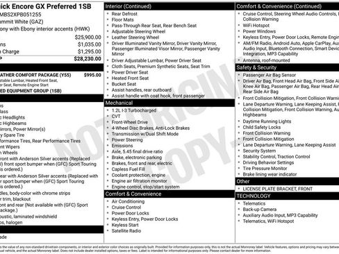 Used 2023 Buick Encore GX Preferred w/ Cold Weather Comfort Package image 5