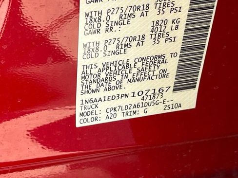 Used 2023 Nissan Titan PRO-4X w/ Pro-4x Convenience Package AWD/4WD image 31