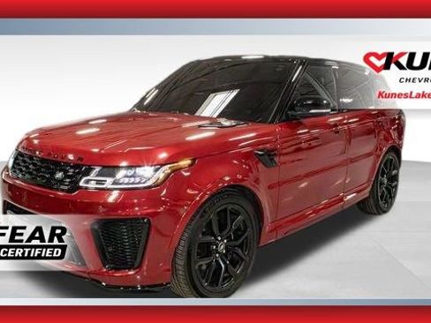 Used 2022 Land Rover Range Rover Sport SVR image 1