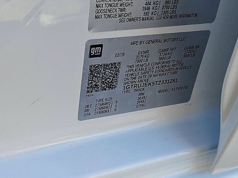 New 2026 GMC Sierra 1500 Elevation AWD/4WD image 20