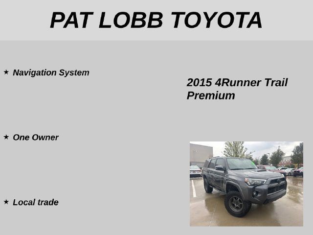 Used 2015 Toyota 4Runner Trail Premium AWD/4WD image 18