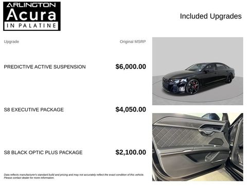 Used 2023 Audi S8 w/ S8 Executive Package AWD/4WD image 4