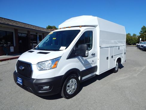 Used 2020 Ford Transit 350 w/ Interior Upgrade Package RWD image 1